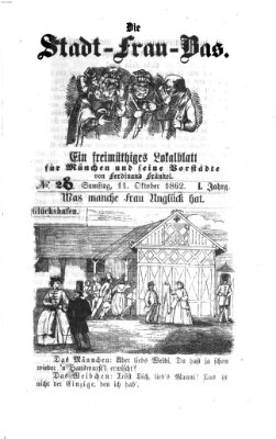 Stadtfraubas Samstag 11. Oktober 1862