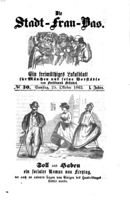 Stadtfraubas Samstag 25. Oktober 1862