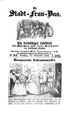 Stadtfraubas Samstag 22. November 1862