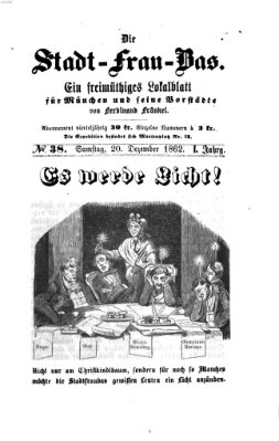 Stadtfraubas Samstag 20. Dezember 1862