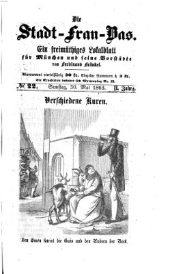 Stadtfraubas Samstag 30. Mai 1863