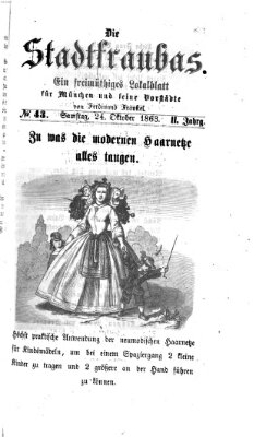 Stadtfraubas Samstag 24. Oktober 1863