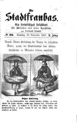 Stadtfraubas Samstag 28. November 1863