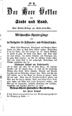 Stadtfraubas Samstag 10. Januar 1863