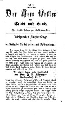 Stadtfraubas Samstag 17. Januar 1863