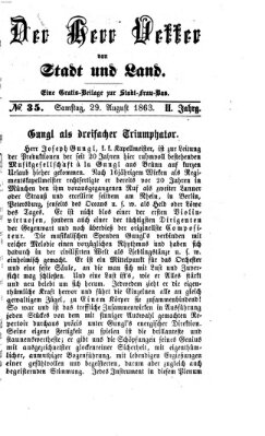 Stadtfraubas Samstag 29. August 1863