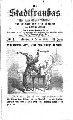 Stadtfraubas Samstag 9. Januar 1864