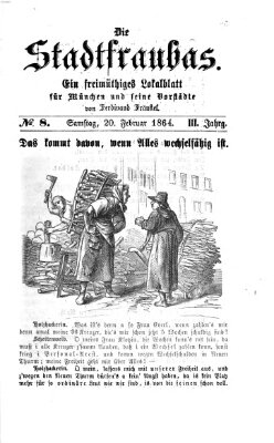 Stadtfraubas Samstag 20. Februar 1864