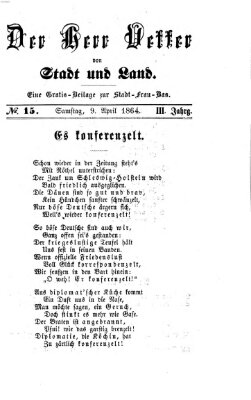 Stadtfraubas Samstag 9. April 1864