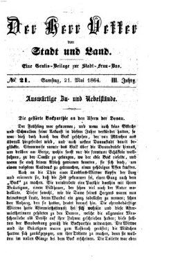 Stadtfraubas Samstag 21. Mai 1864