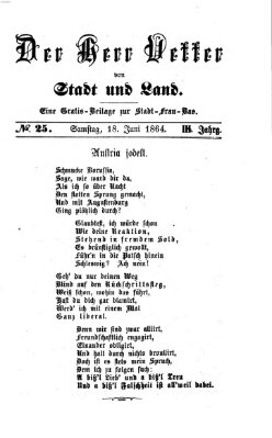 Stadtfraubas Samstag 18. Juni 1864