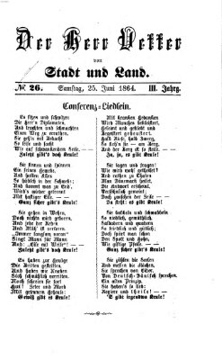 Stadtfraubas Samstag 25. Juni 1864