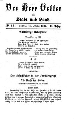 Stadtfraubas Samstag 15. Oktober 1864