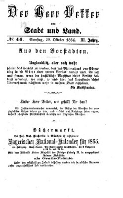 Stadtfraubas Samstag 29. Oktober 1864