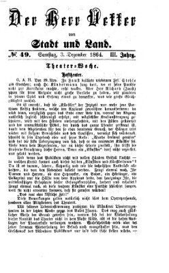 Stadtfraubas Samstag 3. Dezember 1864