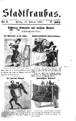 Stadtfraubas Freitag 10. Februar 1865