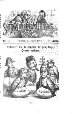 Stadtfraubas Freitag 14. April 1865