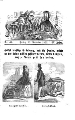 Stadtfraubas Freitag 10. November 1865