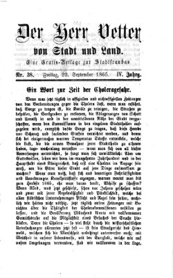 Stadtfraubas Freitag 22. September 1865