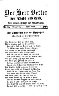 Stadtfraubas Mittwoch 11. April 1866