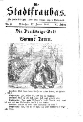 Stadtfraubas Donnerstag 17. Januar 1867