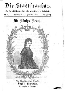 Stadtfraubas Donnerstag 31. Januar 1867