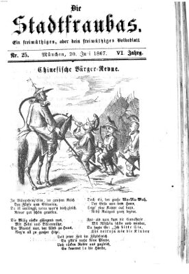 Stadtfraubas Donnerstag 20. Juni 1867