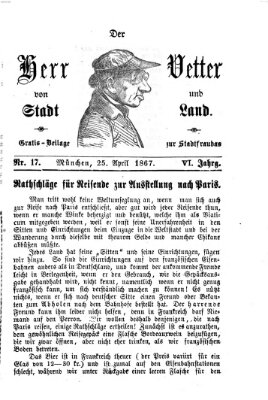 Stadtfraubas Donnerstag 25. April 1867