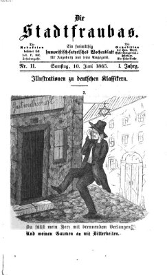 Die Stadtfraubas Samstag 10. Juni 1865