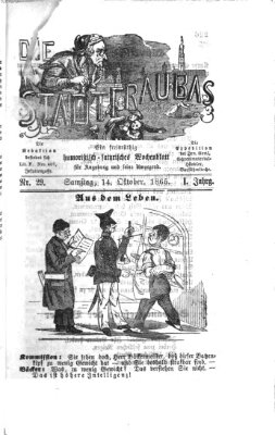 Die Stadtfraubas Samstag 14. Oktober 1865