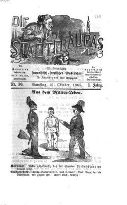 Die Stadtfraubas Samstag 21. Oktober 1865