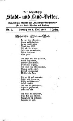 Die Stadtfraubas Samstag 8. April 1865