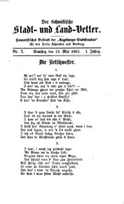 Die Stadtfraubas Samstag 13. Mai 1865