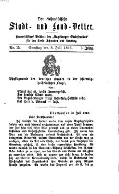 Die Stadtfraubas Samstag 8. Juli 1865