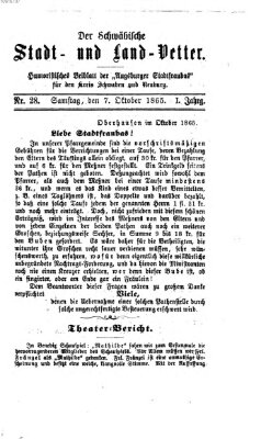 Die Stadtfraubas Samstag 7. Oktober 1865