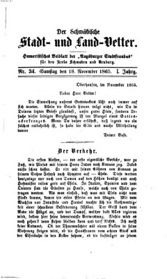 Die Stadtfraubas Samstag 18. November 1865