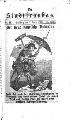 Die Stadtfraubas Samstag 3. November 1866