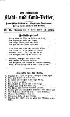 Die Stadtfraubas Samstag 7. April 1866