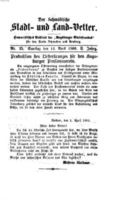 Die Stadtfraubas Samstag 14. April 1866