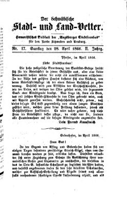 Die Stadtfraubas Samstag 28. April 1866