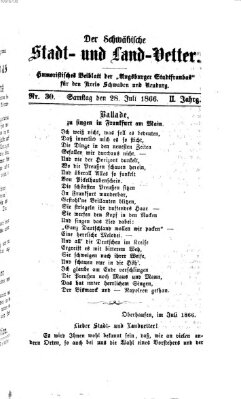 Die Stadtfraubas Samstag 28. Juli 1866