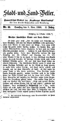 Die Stadtfraubas Samstag 3. November 1866