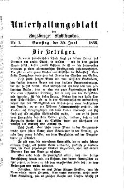 Die Stadtfraubas Samstag 30. Juni 1866