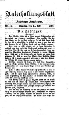 Die Stadtfraubas Samstag 27. Oktober 1866