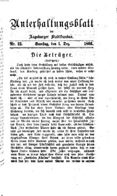 Die Stadtfraubas Samstag 1. Dezember 1866