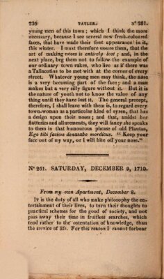 The tatler Dienstag 9. Dezember 1710