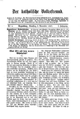 Der katholische Volksfreund Samstag 9. November 1867