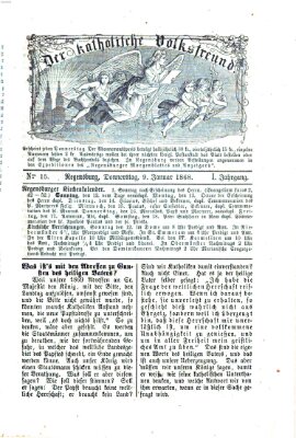 Der katholische Volksfreund Donnerstag 9. Januar 1868