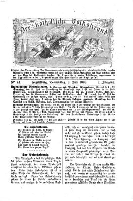 Der katholische Volksfreund Donnerstag 9. Juli 1868