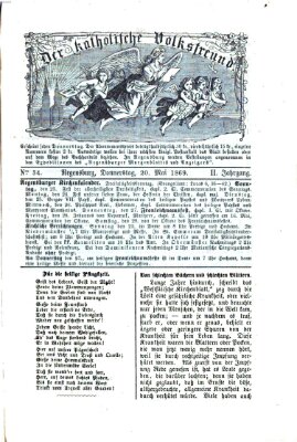 Der katholische Volksfreund Donnerstag 20. Mai 1869